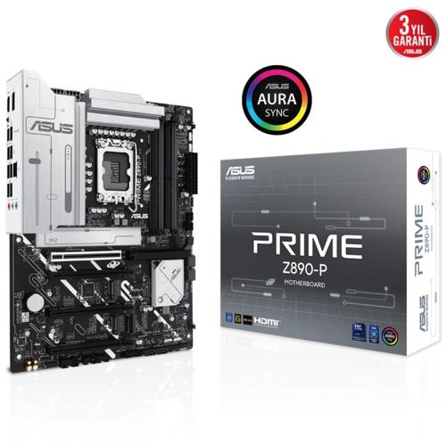 Asus PRIME Z890-P Intel 1851p DDR5 8400 HDMI DP 4xM2 USB3.2 ATX