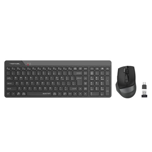 A4 Tech FG2400 Kablosuz Silent Klavye Mouse Set Siyah